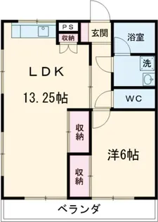 グリーンハイツ【2階】の間取り