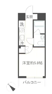 SHOKEN Residence横浜天王町【6階】の間取り