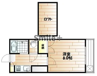 サニーハイム【2階】の間取り