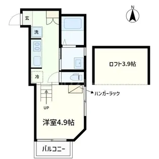 コンフォールSK【2階】の間取り