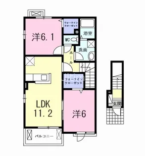 フォレスタIII【2階】の間取り
