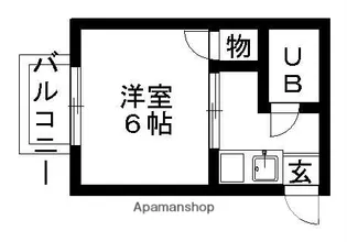 ビレッジあせび【2階】の間取り