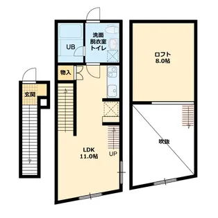 KAGURAZAKA-MYの間取り
