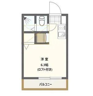 nikotto terrace【2階】の間取り