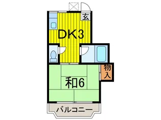 大泉コーポ【2階】の間取り