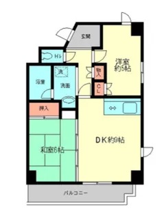 エコーピア【8階】の間取り
