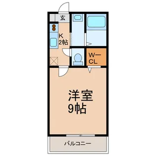 メイプルIV【1階】の間取り