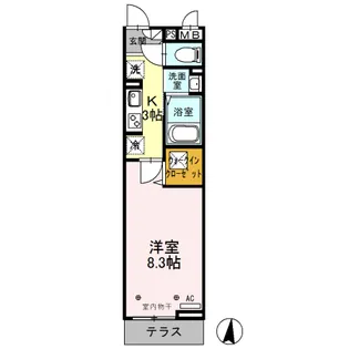 confort【1階】の間取り