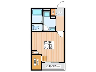 大和田テラスハウス【1階】の間取り