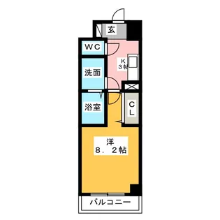 アステール【2階】の間取り