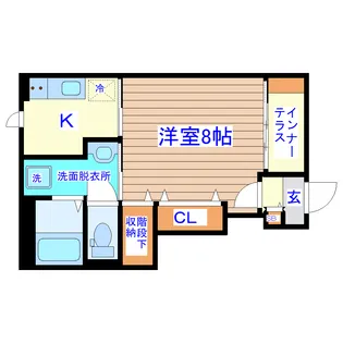 T’s House【1階】の間取り