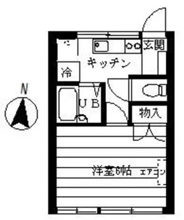 越後ハウス【1階】の間取り
