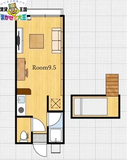 Maison Luna【2階】の間取り