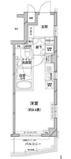 コンフォリア目黒八雲【2階】の間取り