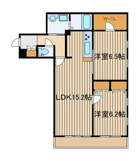 カーサカルダ【1階】の間取り
