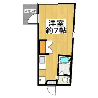 グロリアス【1階】の間取り