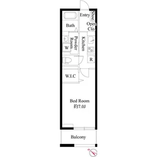 ウィステリア橋本【2階】の間取り