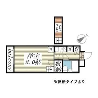 Hills Fujikawa【3階】の間取り