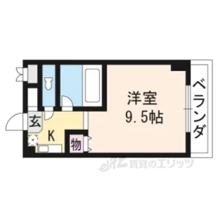 カルテットKOBORIB棟【3階】の間取り