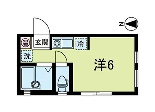 ヴィラ杉並【1階】の間取り