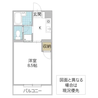 WEST HEIGHTS【2階】の間取り