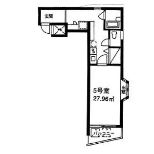 三田NTレジデンス【2階】の間取り