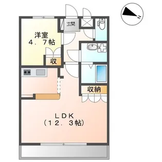 Three-Good2【1階】の間取り