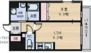 ロイヤルカーサ寿町【6階】の間取り