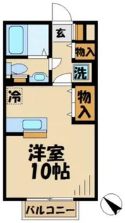 セジュールコトA【2階】の間取り