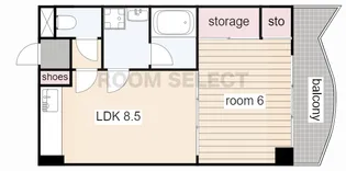 エスポワール杉山第2【3階】の間取り