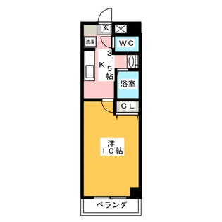 KAWIC GOKISO【1階】の間取り