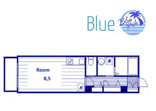 ヴィラ湘南【3階】の間取り