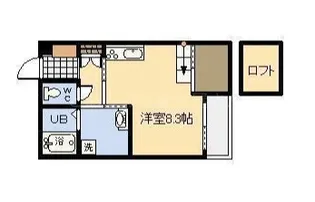 アルテマイスターカメリア【1階】の間取り