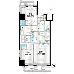 グランドパーク梅島2【3階】の間取り
