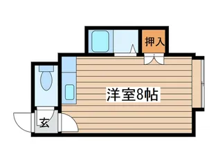 マンション三宅【2階】の間取り
