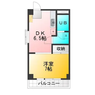 ホワイトフェニックス【3階】の間取り