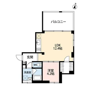 砧4丁目プロジェクト【3階】の間取り