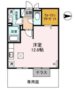 マレットフィールド A棟 2F【2階】の間取り