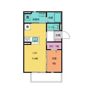 ユアメゾンソレイユ【1階】の間取り