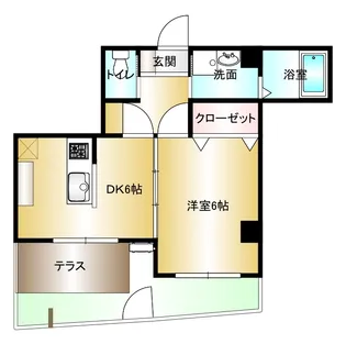 アーバニティハイムV【1階】の間取り