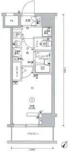 スカイコートパレス池袋【3階】の間取り