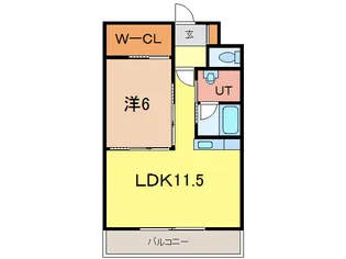 SUN PARFUM【3階】の間取り