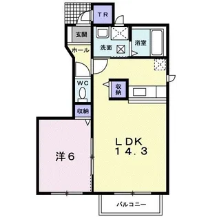 スカイピア文京1 E棟【1階】の間取り