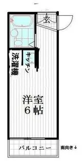 新井オーディンビル【3階】の間取り