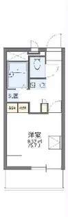 レオパレスSKK・マンションIII【2階】の間取り