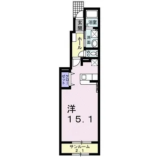 セレノIII【1階】の間取り