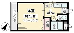 サンフリーゼ【2階】の間取り