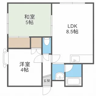 リベルティ22【3階】の間取り