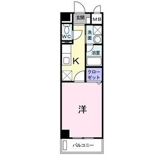 K・ブローテ・柏の葉A【6階】の間取り