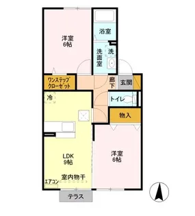 ファミールK・SII【1階】の間取り